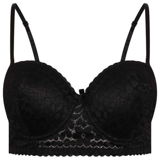 Balconette Longline Lace Bra