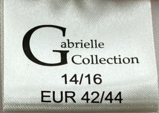 Gabrielle 'V' neck embroidered n/dress (UK MADE) - Image 4