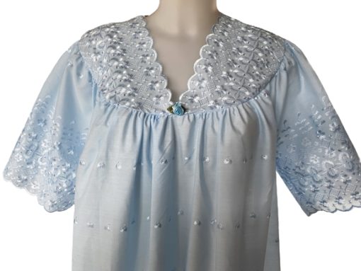 Gabrielle 'V' neck embroidered n/dress (UK MADE) - Image 2