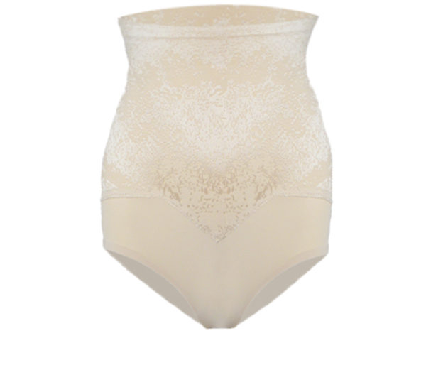 High Part Lace Covered Control Brief (BF7692)